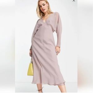 Blush Midi ASOS Dress
